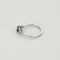 Bague 51,5 Bague Solitaire en or blanc, saphir vert et diamants 58 Facettes DV17636-1-515-5