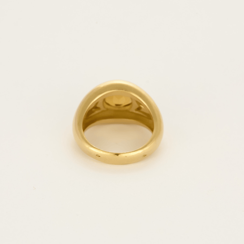 Bague 53 MAUBOUSSIN -  «Aloha» - Bague jonc en or jaune, citrine et nacre blanche 58 Facettes DV4648-5