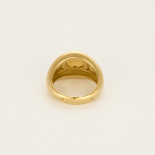 Bague 53 MAUBOUSSIN -  «Aloha» - Bague jonc en or jaune, citrine et nacre blanche 58 Facettes DV4648-5