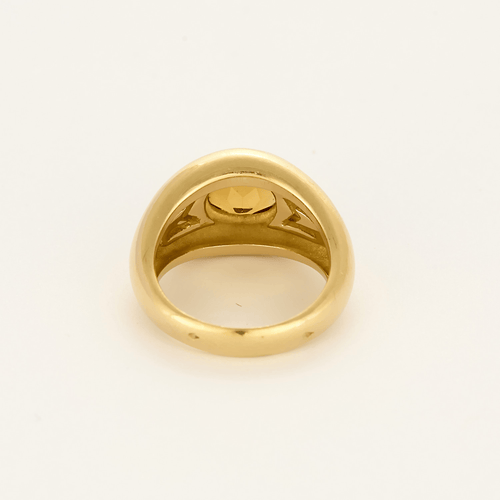 Bague 53 MAUBOUSSIN -  «Aloha» - Bague jonc en or jaune, citrine et nacre blanche 58 Facettes DV4648-5