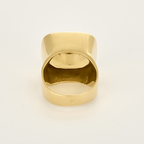 Bague Bague cocktail en or jaune et citrine 58 Facettes DV29018-1-DV0882-1