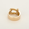 FRED Force 10 Grand Modèle - Bague en or rose et diamants blancs.