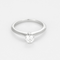 Bague 49 TIffany & Co - Setting - Bague solitaire platine et diamant 0.37 carat 58 Facettes DV28887-2