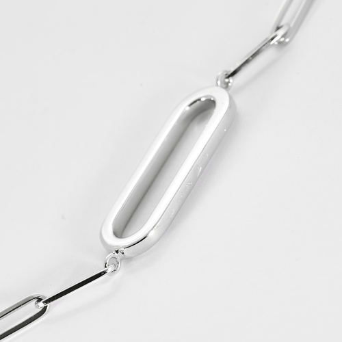 Bracelet DINH VAN - Maillon - Bracelet en or gris. 58 Facettes DV18596-4