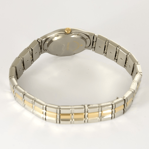 Montre VACHERON CONSTANTIN - Phidias - Montre en acier et plaqué or à boitier rond et à mouvement quartz 58 Facettes DV11451-23