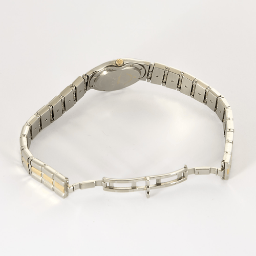 Montre VACHERON CONSTANTIN - Phidias - Montre en acier et plaqué or à boitier rond et à mouvement quartz 58 Facettes DV11451-23