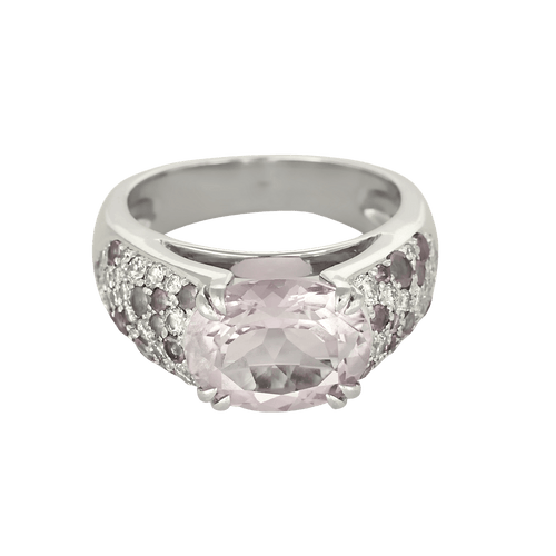 Bague Mauboussin - Bague en or blanc et améthyste 58 Facettes DV26848-16-50-2