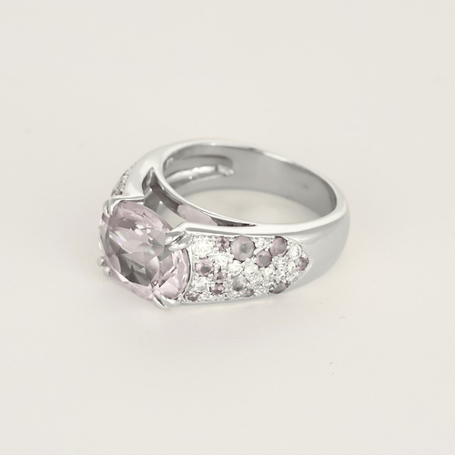 Bague Mauboussin - Bague en or blanc et améthyste 58 Facettes DV26848-16-50-2