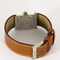 Pequinet - Montre en acier à boitier rond et à mouvement quartz