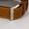 Pequinet - Montre en acier à boitier rond et à mouvement quartz
