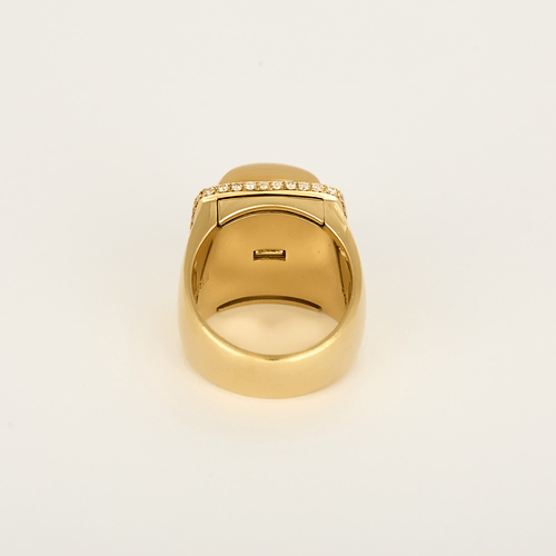 Bague 54 Fred Paris - Pain de Sucre - Moyen modèle - Bagueen or jaune et citrine 58 Facettes DV31019-1