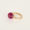 Bague 50 Pomellato – Rouge Passion – Bague en or rose 9K et rubis synthétique. 58 Facettes DV31009-1