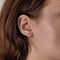 Boucles d'oreilles CHANEL – Comète Géode – Paire de Boucles d’Oreilles en or jaune et diamants. 58 Facettes DV28077-11