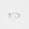Bague Bague solitaire en or blanc et diamants 58 Facettes DV0118-3-525-3