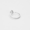 Bague Bague solitaire en or blanc et diamants 58 Facettes DV0118-3-525-3