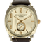 CHAUMET - DANDY - Montre en acier, acier doré à boitier tonneau et à mouvement mécanique