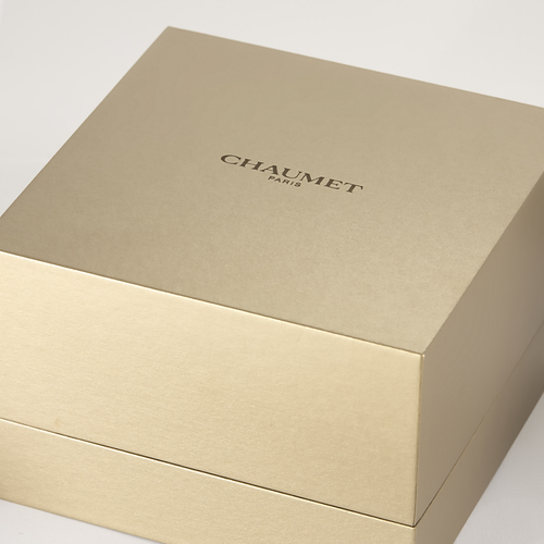 CHAUMET - DANDY - Montre en acier, acier doré à boitier tonneau et à mouvement mécanique