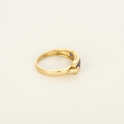 Bague Guy Laroche - Bague en or jaune et pierres de couleurs 58 Facettes DV0622-2-57-3