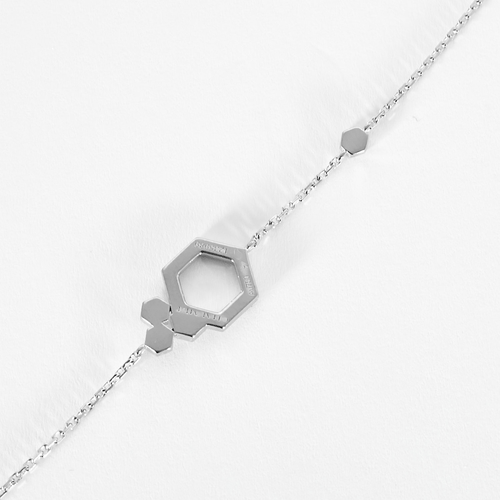 Bracelet Chaumet - Bee My Love - Bracelet en or gris et diamants 58 Facettes DV28948-1