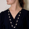Van Cleef & Arpels - Vintage Alhambra - Sautoir 20 motifs or rose et nacre.