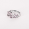 Bague 50 MAUBOUSSIN – Ma princesse d’amour – Bague en or gris, améthyste et diamants. 58 Facettes DV31009-2