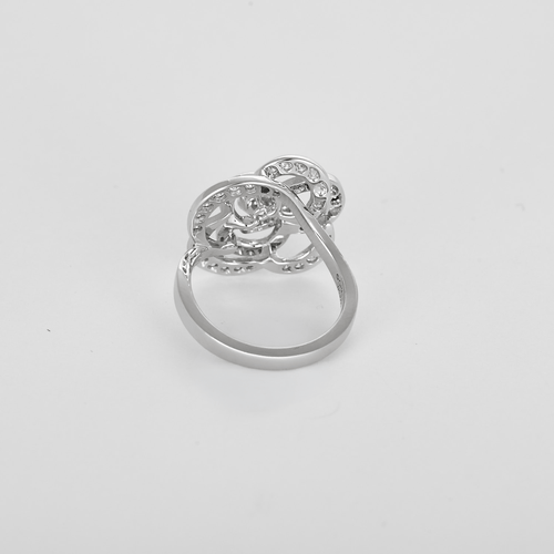 Bague en Or blanc 18k Diamant