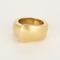 FRED - Ruban - Bague en or jaune et diamants. Moyen Modèle.