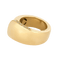 FRED - Ruban - Bague en or jaune et diamants. Moyen Modèle.