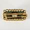 Broche en or jaune, diamants de taille ancienne, tourmaline 58 Facettes DV28005-1