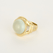 FRED - Vintage - Bague en or jaune et pierre de lune cabochon