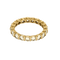 Bague 49 Alliances en Or jaune 18k Diamant 58 Facettes DV31355-1