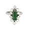 Bague 53 Bague en Or blanc 18k Diamant 58 Facettes DV31211-4