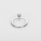 Bague 56 Bague solitaire en or gris et diamant navette 0.95 carat environ 58 Facettes DV20543-7