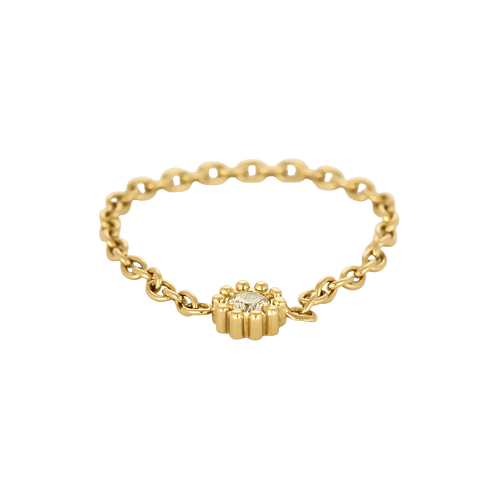 Bague 58 Bague en Or jaune 18k Diamant 58 Facettes DV31353-7