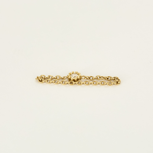 Bague 56 Bague en Or jaune 18k Diamant 58 Facettes DV31353-8