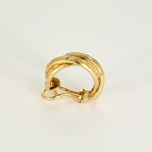 Boucles d'oreilles CARTIER - Trinity Constellation - Paire de boucle d'oreilles en or jaune 18K 58 Facettes DV31387-1