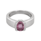 Bague 56 Bague Or blanc Saphir 58 Facettes DV31233-1