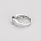 Bague 56 Bague Or blanc Saphir 58 Facettes DV31233-1