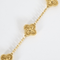 Bracelet Van Cleef Arpels Bracelet Vintage Alhambra en Or jaune 58 Facettes DV0370-9