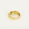 Bague 57.5 Bague or jaune saphirs et diamants 58 Facettes DV27050-10