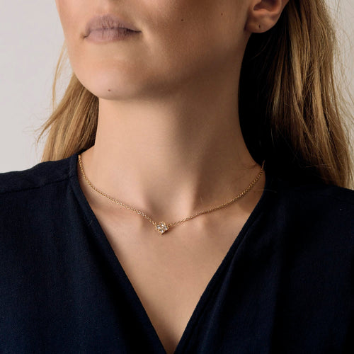 Collier CARTIER - Inde mystérieuse- Collier en or jaune et diamants 58 Facettes DV16843-1