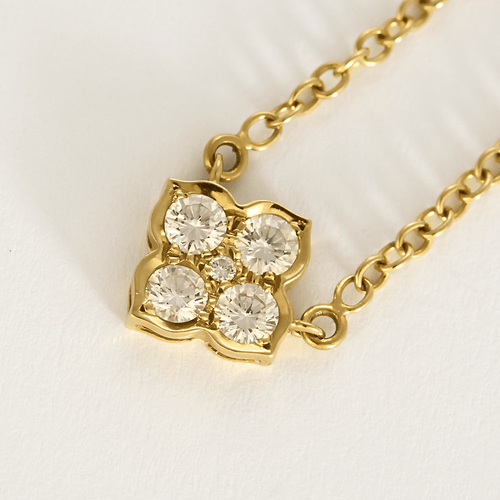 Collier CARTIER - Inde mystérieuse- Collier en or jaune et diamants 58 Facettes DV16843-1