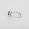 Bague Bague marguerite en or gris, saphir et diamants 58 Facettes DV16843-18-54-3