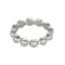 Bague 50 CHANEL – Alliance perlée en or gris 58 Facettes DV28077-6