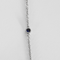 Collier Longue chaîne et pendentif en or gris, saphirs et diamants 58 Facettes DV16843-7