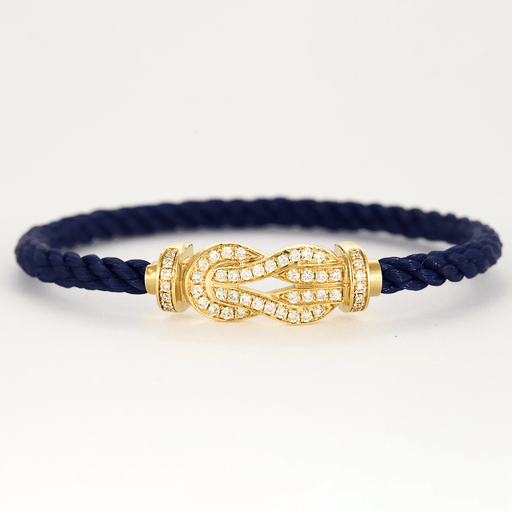 Bracelet FRED - Bracelet Chance Infinie or et diamants 58 Facettes DV10035-2