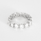 Bague 55 Alliances en Or blanc 18k Diamant 58 Facettes DV31589-1