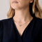 Collier Collier en or jaune et or gris, diamant 0.65 carat environ 58 Facettes DV16843-13