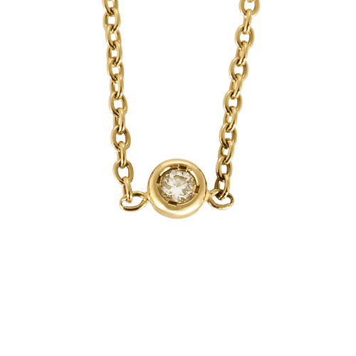 Collier Dior - Mimi oui - Élégant collier en or jaune et diamants 58 Facettes DV31141-2