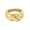 Bague 47.5 CHAUMET - Liens - Bague jonc en or jaune et diamants 58 Facettes DV31565-4